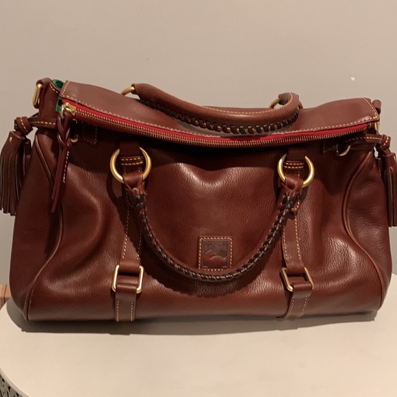 Dooney & Bourke Florentine Leather Satchel💕 - Picture 5 of 6